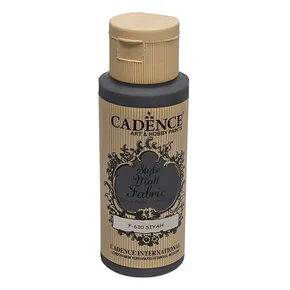 Barvy na textil Cadence Style Matt černá, 59 ml